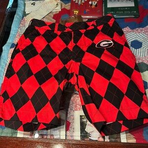 Georgia bulldog loudmouth shorts